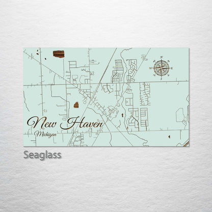 New Haven, Michigan Street Map