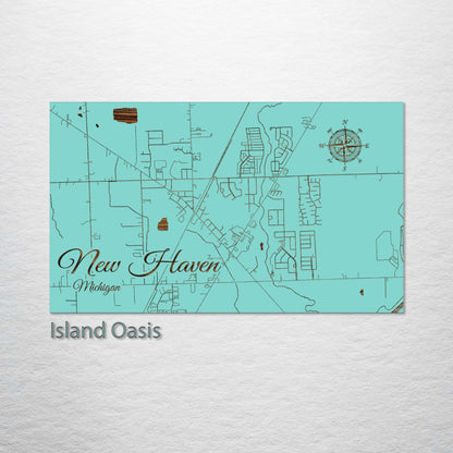 New Haven, Michigan Street Map