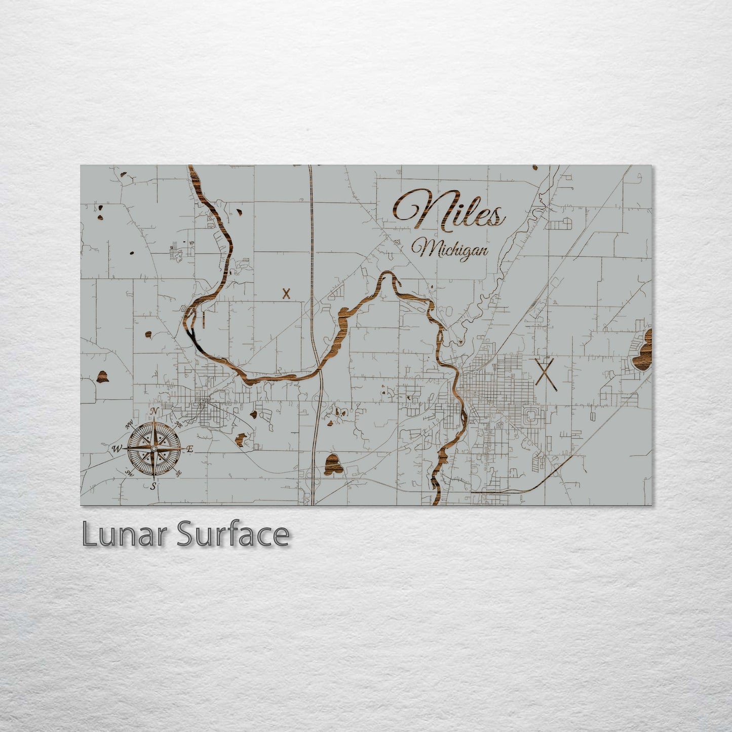 Niles, Michigan Street Map