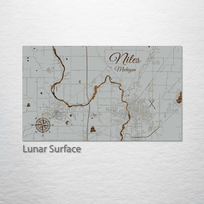 Niles, Michigan Street Map