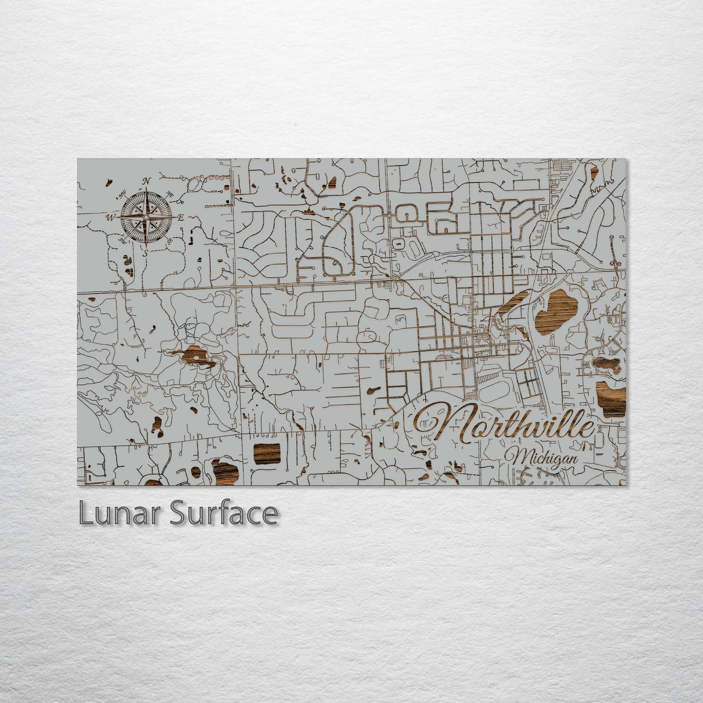 Northville, Michigan Street Map