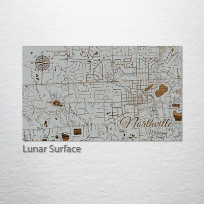 Northville, Michigan Street Map