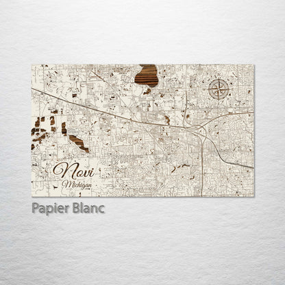 Novi, Michigan Street Map