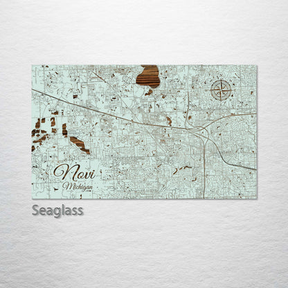 Novi, Michigan Street Map