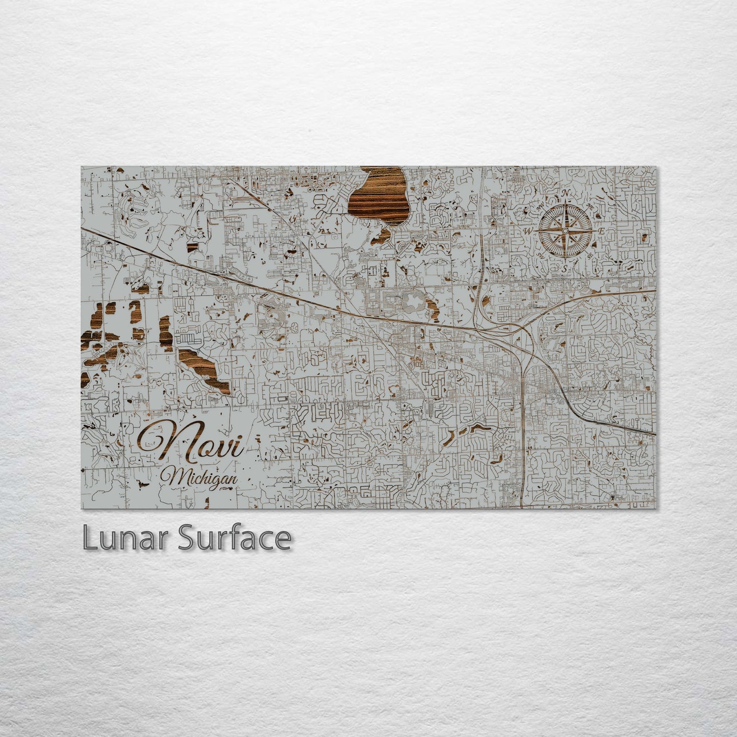 Novi, Michigan Street Map