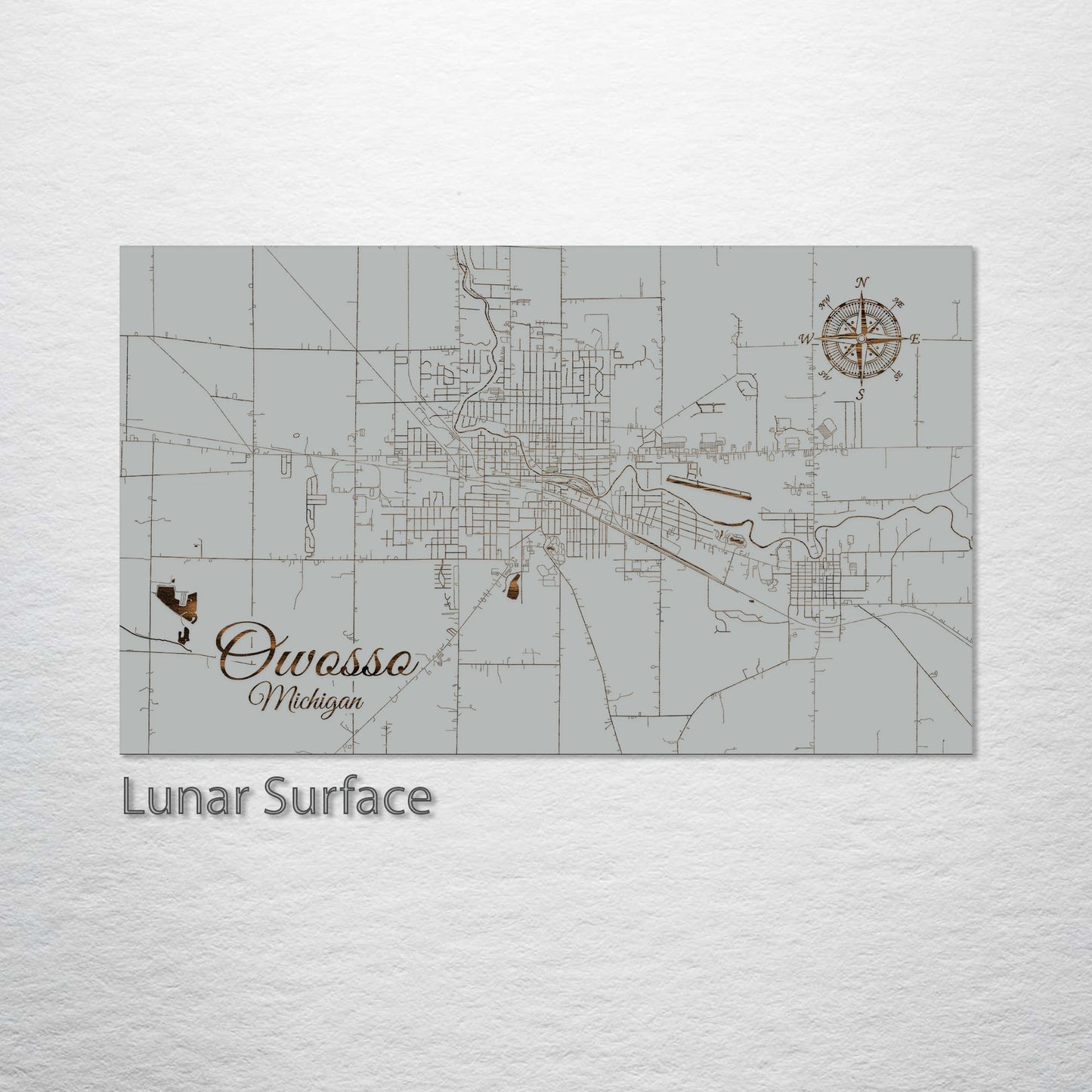 Owosso, Michigan Street Map