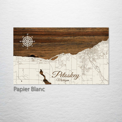 Petoskey, Michigan Street Map