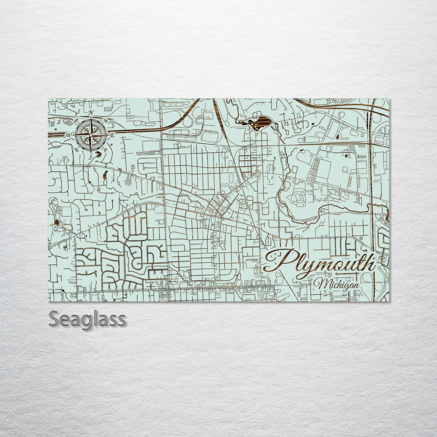 Plymouth, Michigan Street Map