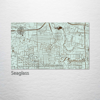 Plymouth, Michigan Street Map