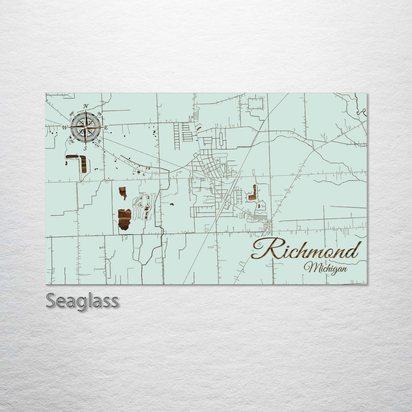 Richmond, Michigan Street Map