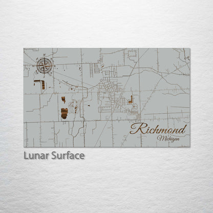 Richmond, Michigan Street Map