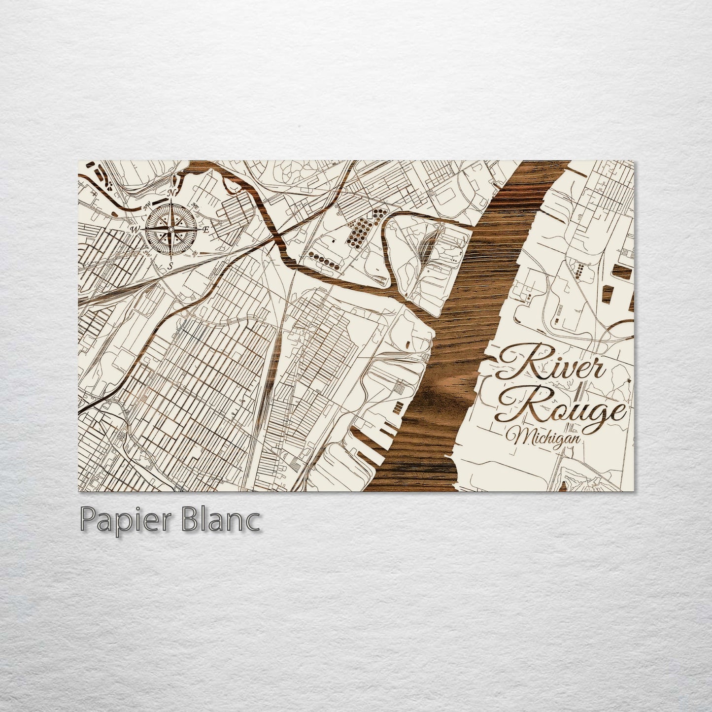 River Rouge, Michigan Street Map