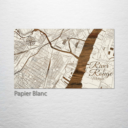 River Rouge, Michigan Street Map