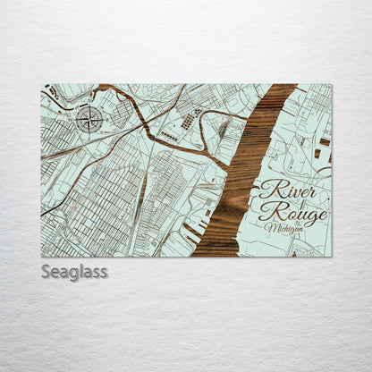 River Rouge, Michigan Street Map