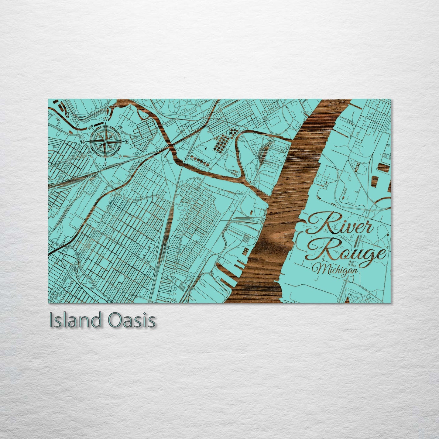 River Rouge, Michigan Street Map