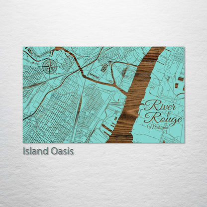 River Rouge, Michigan Street Map