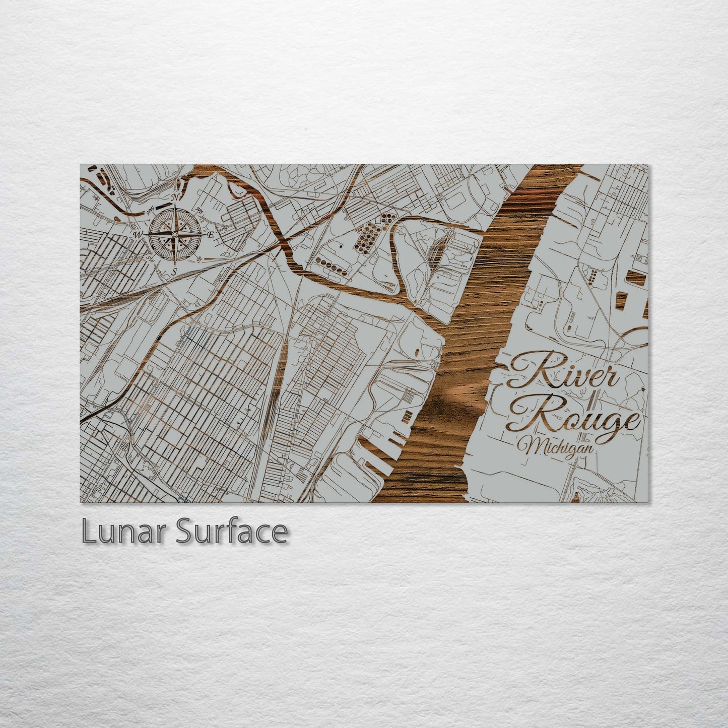 River Rouge, Michigan Street Map