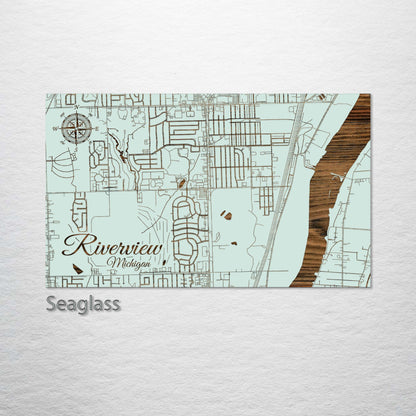 Riverview, Michigan Street Map