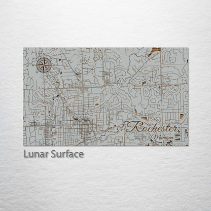 Rochester, Michigan Street Map