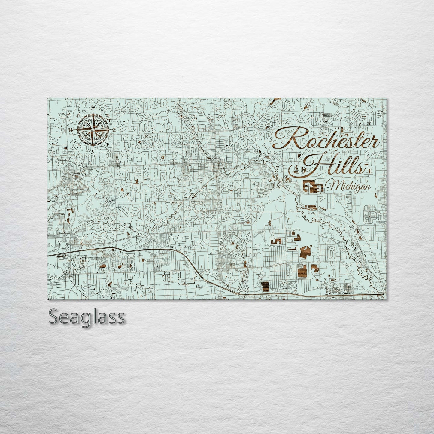 Rochester Hills, Michigan Street Map