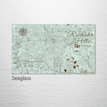 Rochester Hills, Michigan Street Map