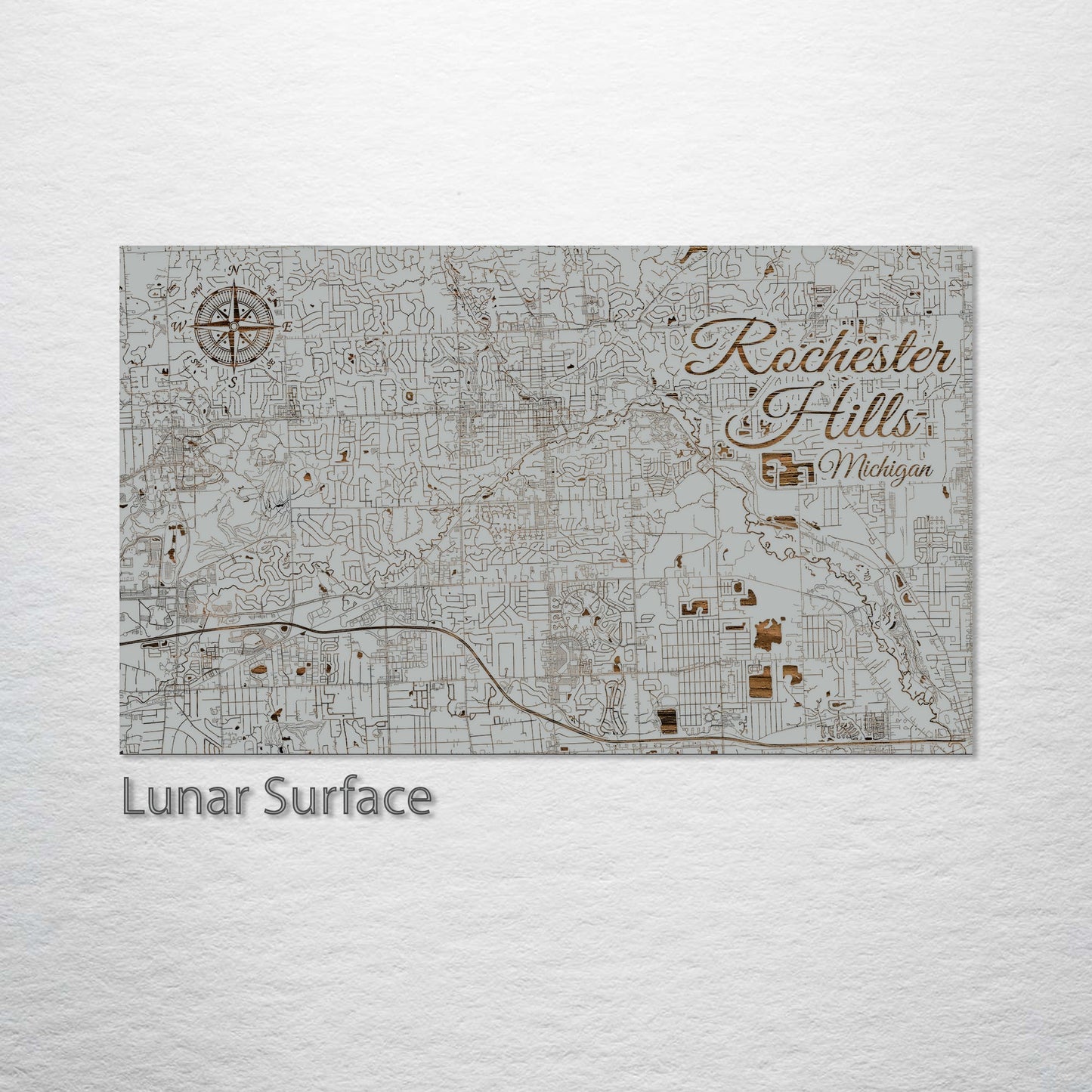 Rochester Hills, Michigan Street Map