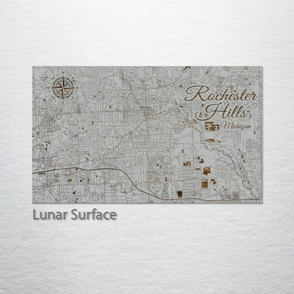 Rochester Hills, Michigan Street Map