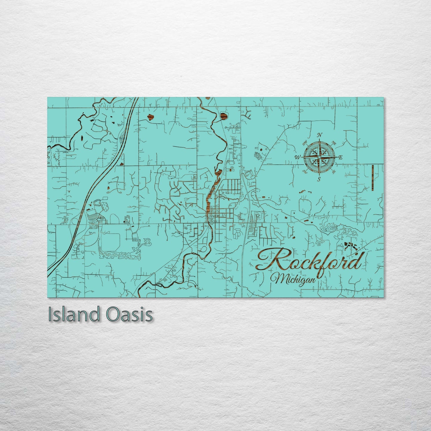 Rockford, Michigan Street Map