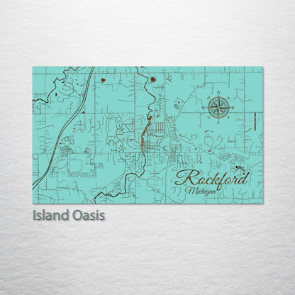 Rockford, Michigan Street Map