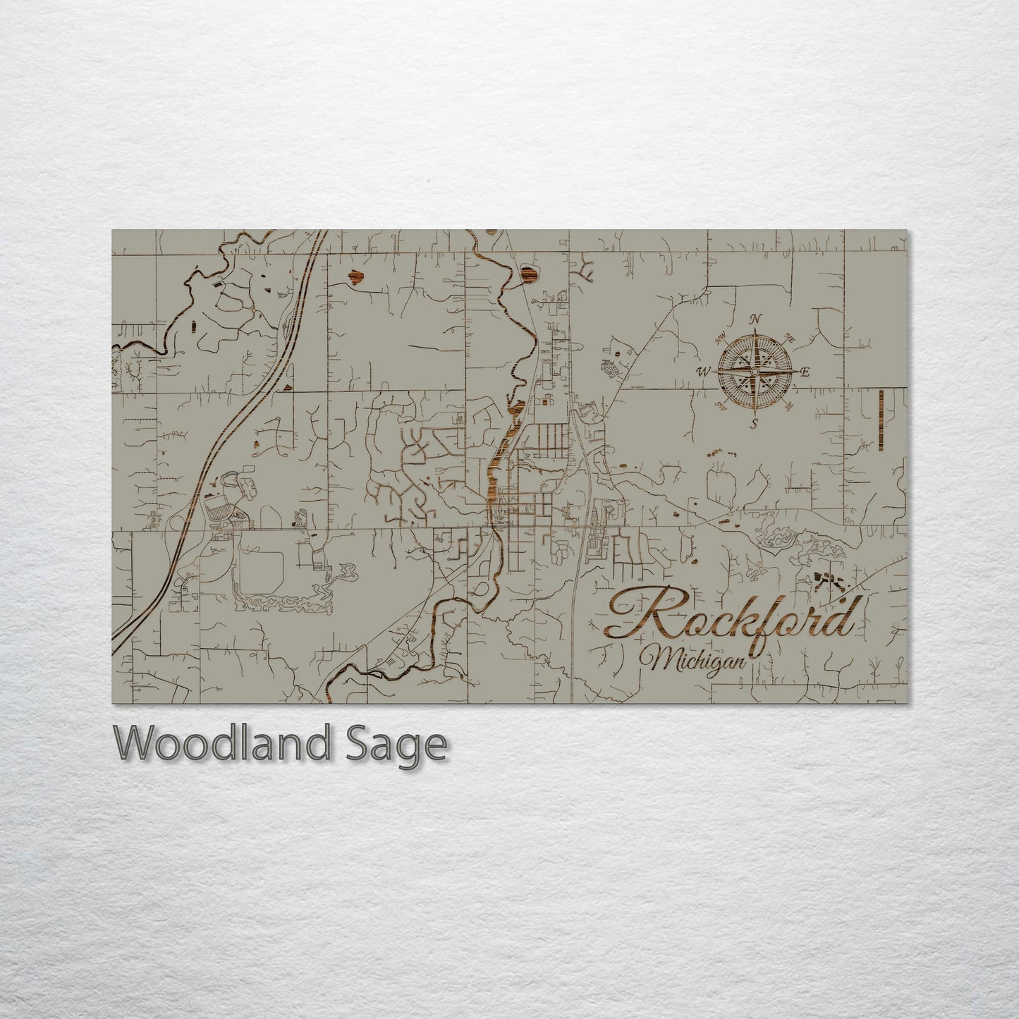 Rockford, Michigan Street Map