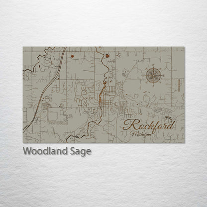 Rockford, Michigan Street Map