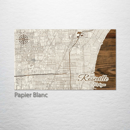 Roseville, Michigan Street Map