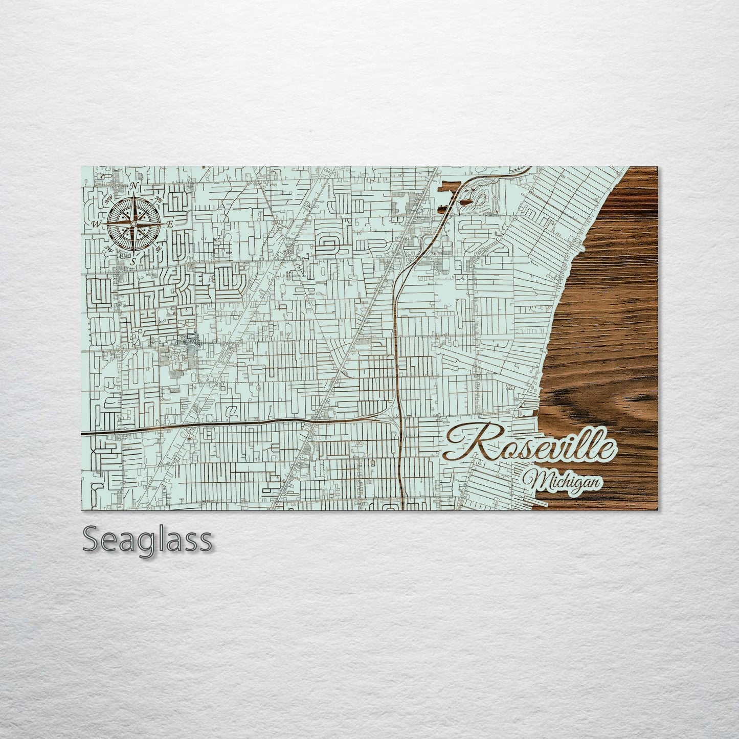 Roseville, Michigan Street Map