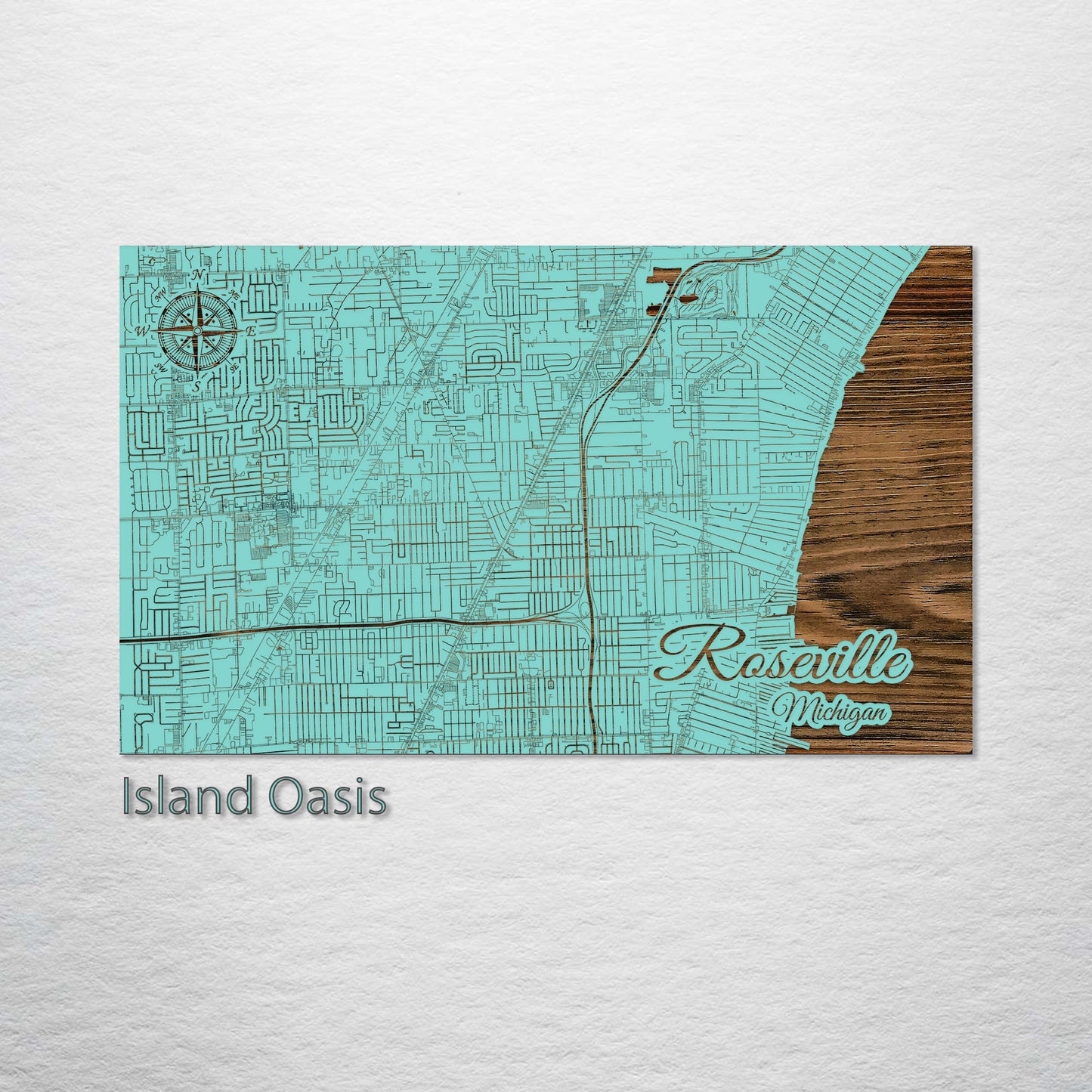 Roseville, Michigan Street Map