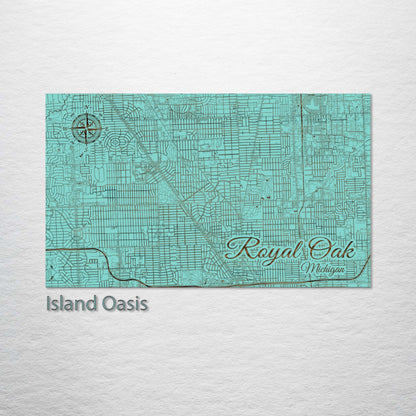 Royal Oak, Michigan Street Map