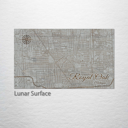 Royal Oak, Michigan Street Map