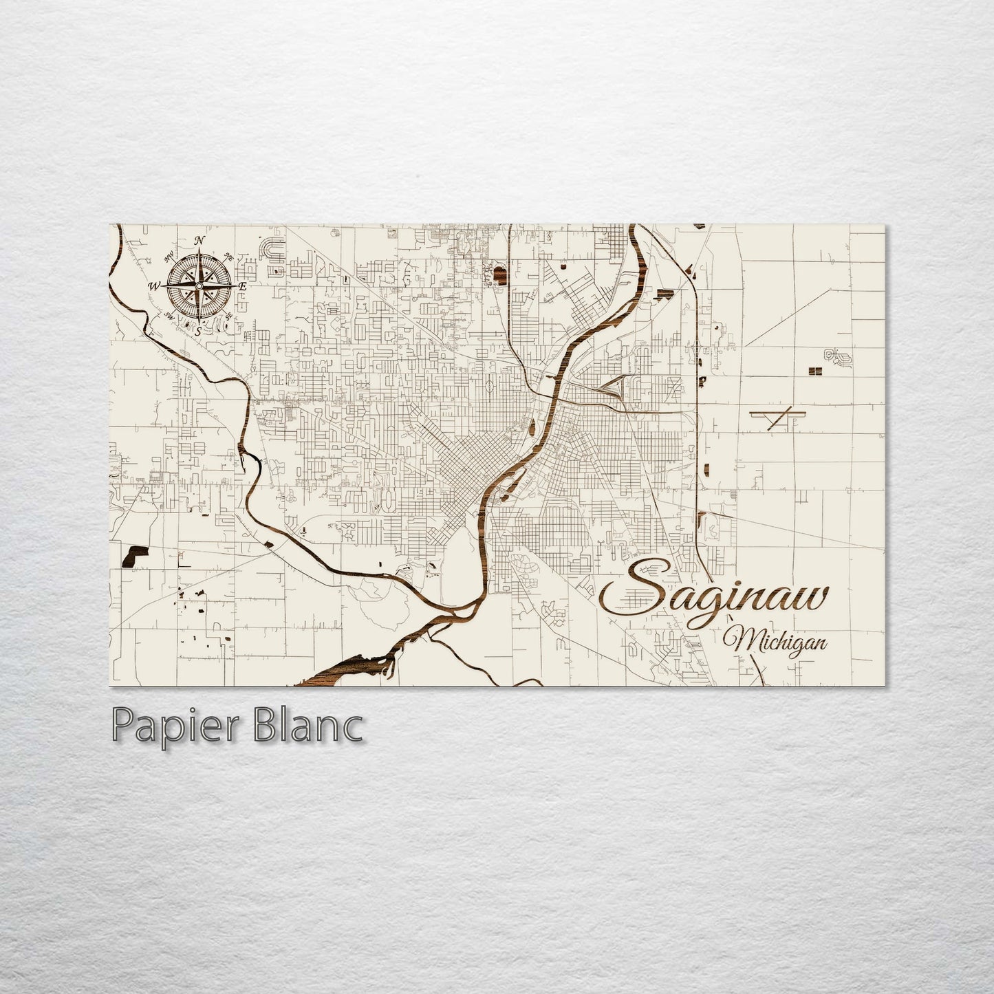 Saginaw, Michigan Street Map