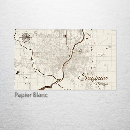 Saginaw, Michigan Street Map
