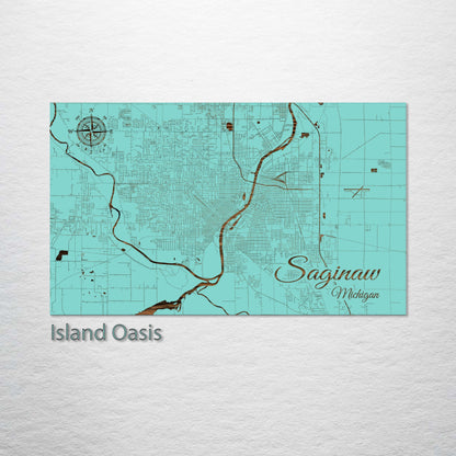 Saginaw, Michigan Street Map