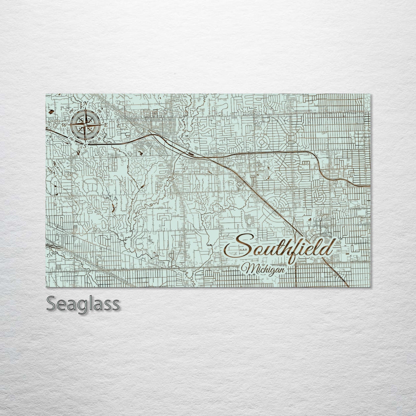 Southfield, Michigan Street Map