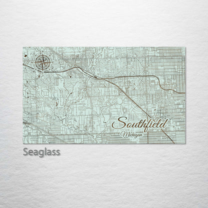 Southfield, Michigan Street Map