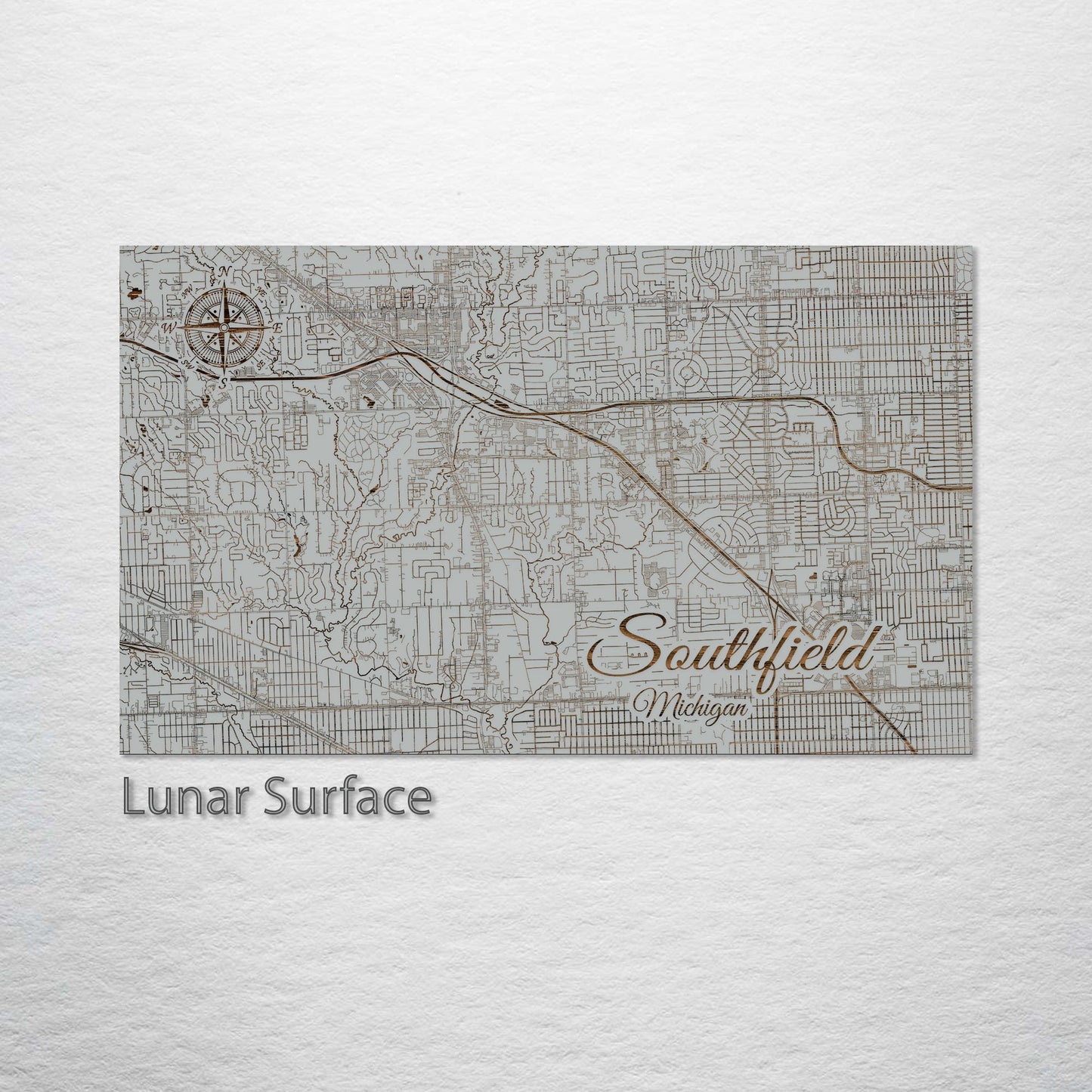Southfield, Michigan Street Map