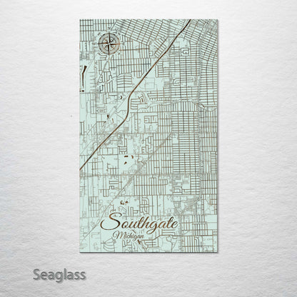 Southgate, Michigan Street Map