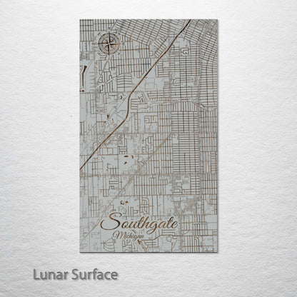 Southgate, Michigan Street Map