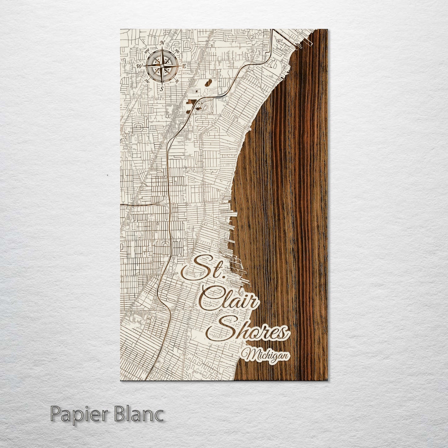 St. Clair Shores, Michigan Street Map