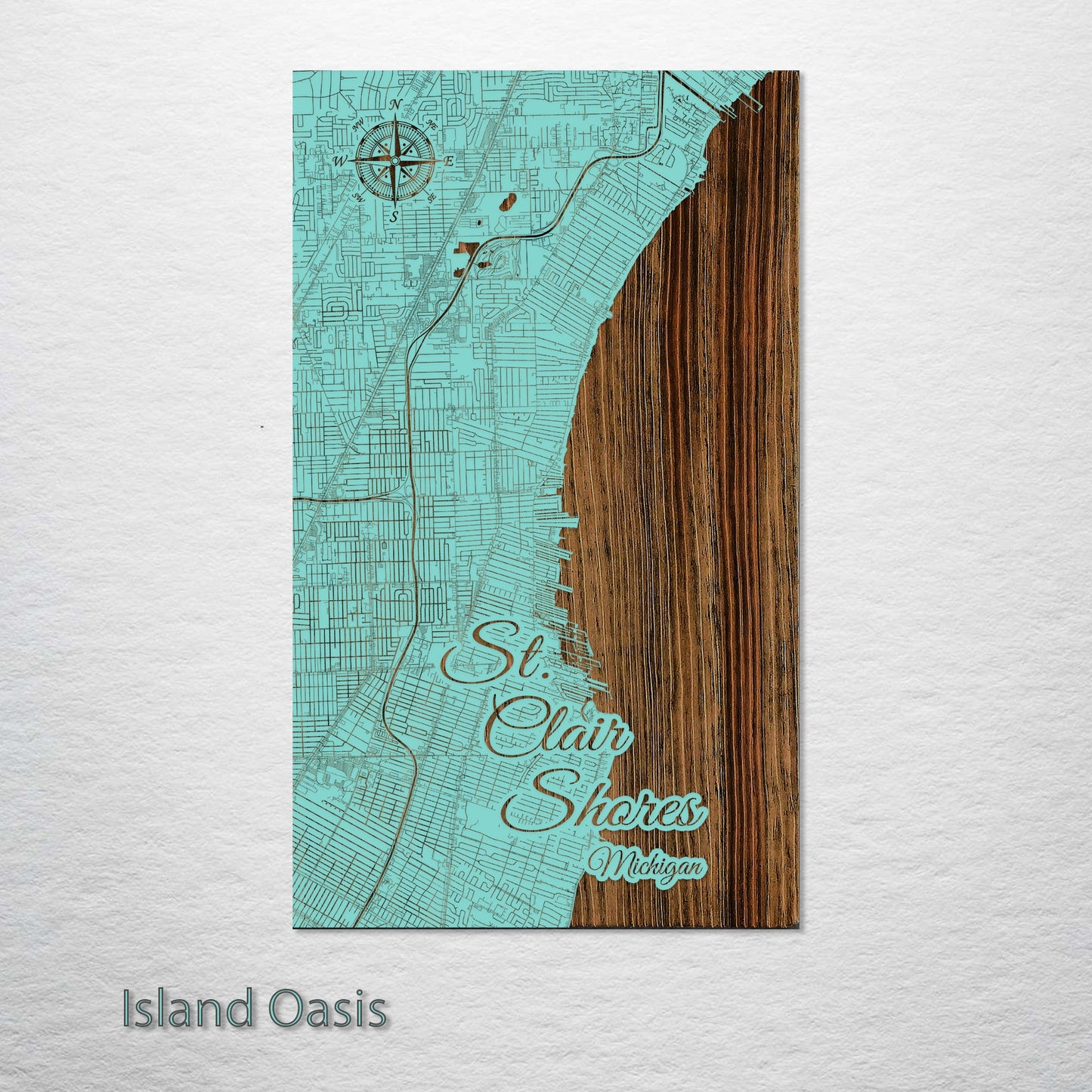 St. Clair Shores, Michigan Street Map