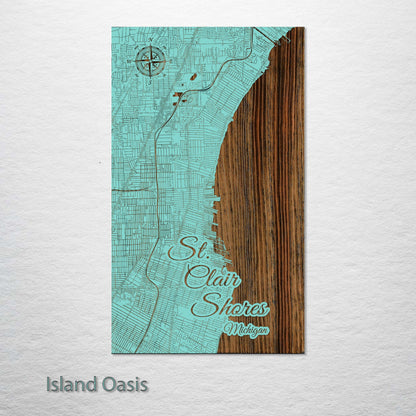 St. Clair Shores, Michigan Street Map