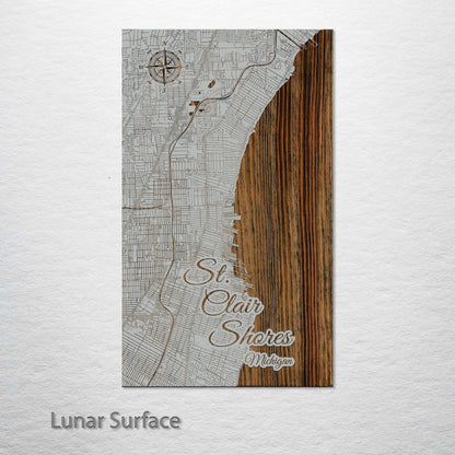 St. Clair Shores, Michigan Street Map