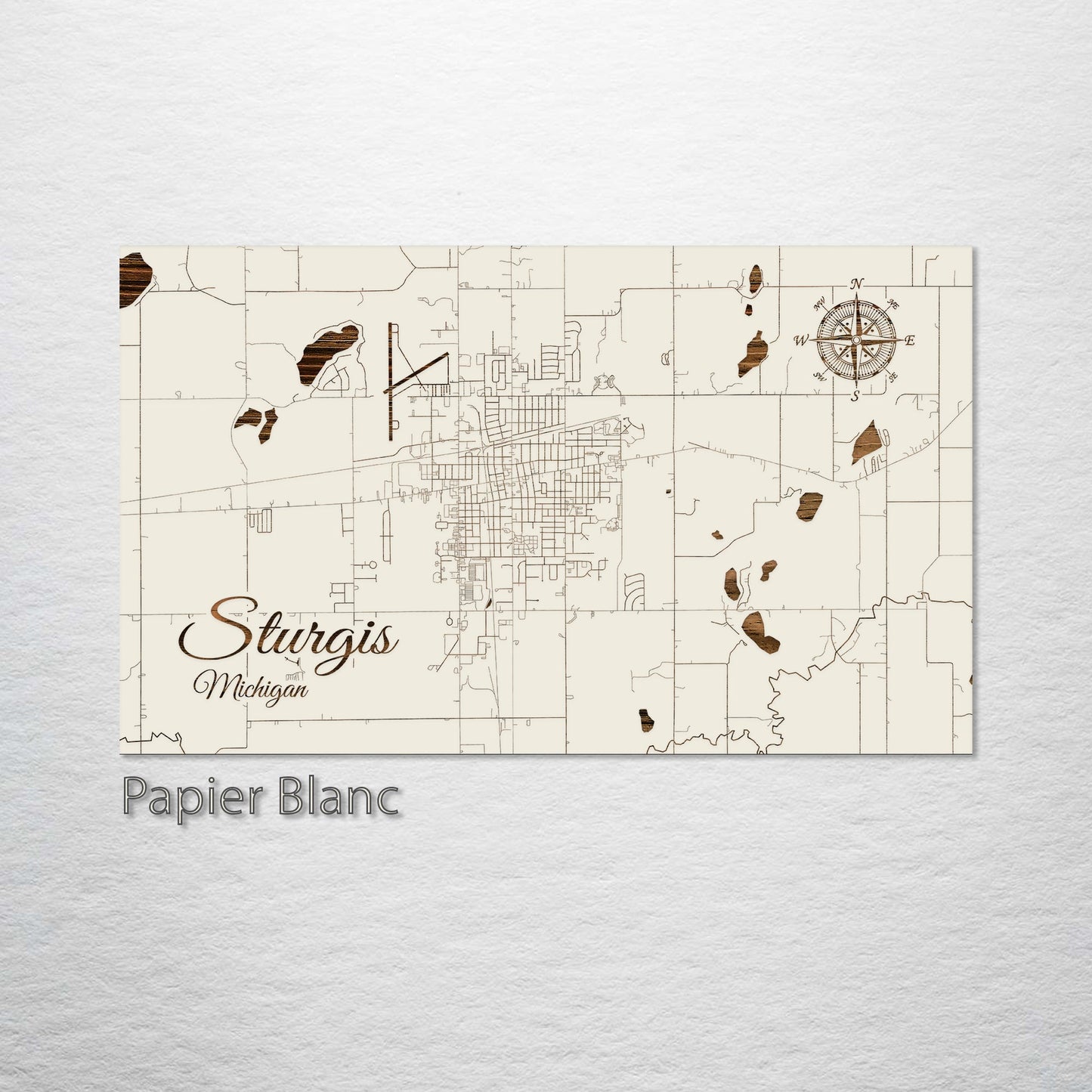 Sturgis, Michigan Street Map