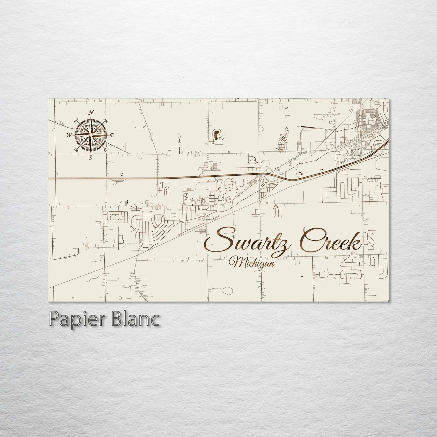 Swartz Creek, Michigan Street Map